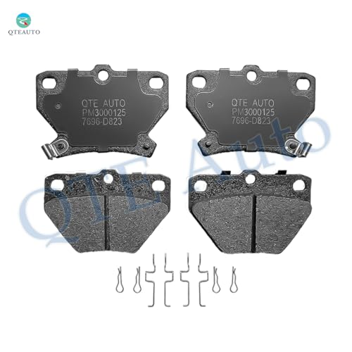 Image of PM Auto Set of 8 Front-Rear Ceramic Brake Pad Replacement For 2003-2006 Pontiac Vibe