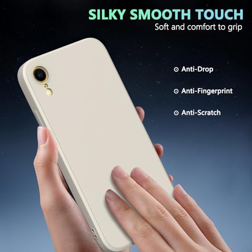 Image of for iPhone XR Case White, Scratch Resistant with Soft Touch, Slim Thin Phone Cover for iPhone XR 6.1 inch