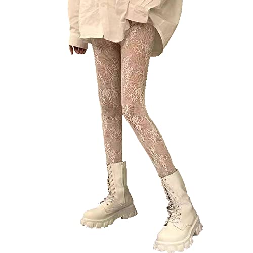 XSQD Skinny Femmes, Bas, Collants De Filet De Pêche, Collants De Maille, Collant, Collant De Filet