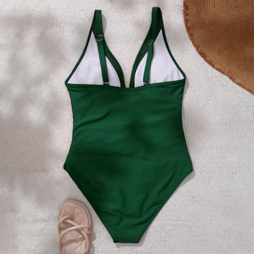 Maillot de bain bikini sexy avec dos nu original en maille rouge S - 3