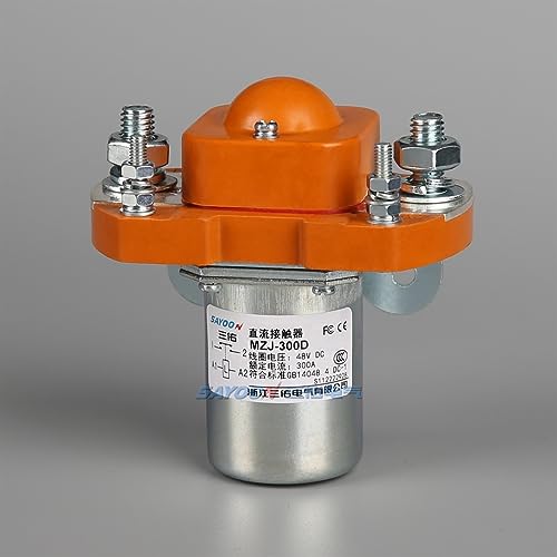 Contacteur à courant continu SZJ300A-D bobine unique 60V pour circuits CC