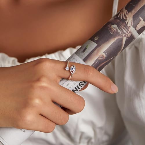 Bague Empilable Argent 925 ajustable à porter au quotidien