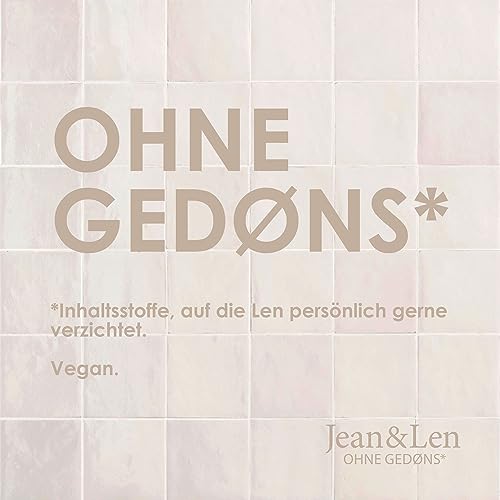 Jean & Len Regenerierende Augencreme Arganöl & Retinol, bei ersten Fältchen, schützt vor ersten Zeichen der Hautalterung, kräftigt die empfindliche Augenpartie, ohne Parabene & Silikone, vegan, 15 ml