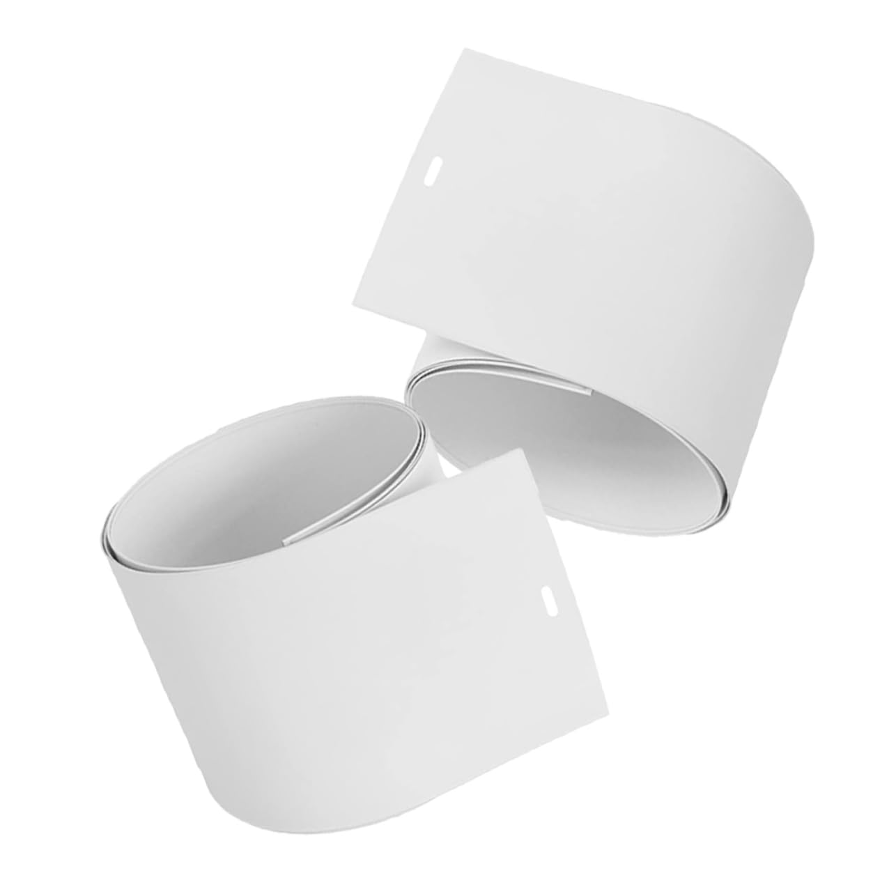 Levemolo Vertical Blind Replacement Blind Repair Parts White PVC No Drill Easy Install