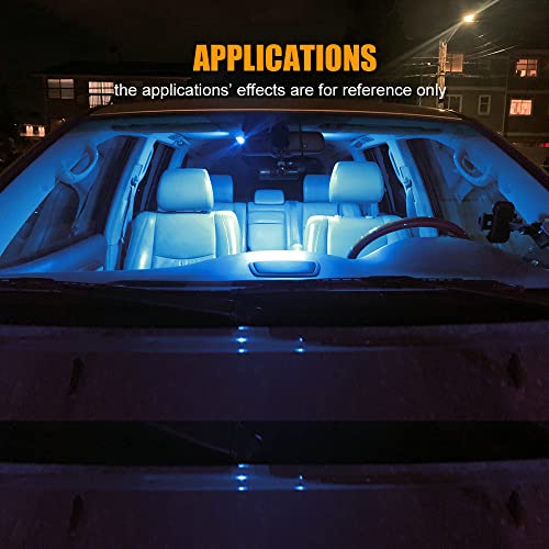 Kit LED interior azul hielo para Lexus GX470 18 piezas miniatura 7
