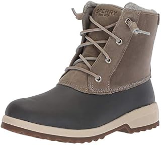 Sperry Womens Maritime Repel Boots, Grey, 8