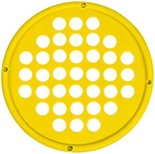 CanDo Hand Exercise Webs for Physical Therapy, Grip Strengthening, and Hand, Finger, Wrist Resistance Workouts, Portable Size, Low Powder, 7" Diameter, Yellow: X-Light