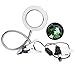 Produktbild FIGHTART LED USB Tattoo Schönheit Lupe Lampe 3,5X Kaltlicht Lupenleuchte Metall Schlauchklemme Swing Arm Schreibtisch Augenbraue Maniküre Lesen geeignet für Kosmetik