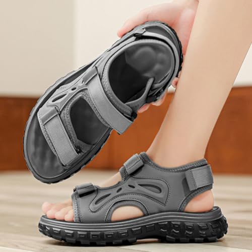 Summer men anti slip and wear resistant outdoor sports and leisure driving sandals water wading beach sandals3