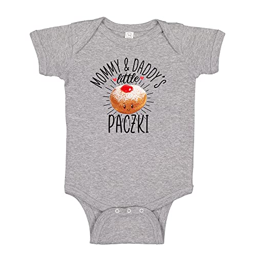 Mommy and Daddy's Little Paczki Polish Baby Bodysuit One Piece or Toddler T-Shirt Funny Polish Baby Clothes