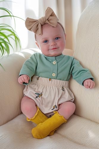 BABESIDE Reborn Baby Dolls, 20Inch Cute Soft Vinyl Realistic-Newborn Baby Doll Poseable Real Life Lifelike Baby Dolls w/Doll Accessories for 3+ Year Old Girls