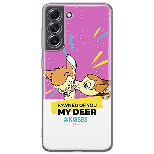 ERT GROUP Mobile Phone case for Samsung S21 FE Original and Officially Licensed Disney Pattern Bambi 012 optimally adapted to The Shape of The Mobile Phone, case Made of TPU