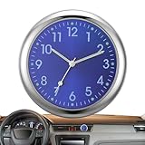 Robuste design en alliages zinc : Fabriquée en alliages de zinc de haute qualité, cette horloge de tableau de bord résiste aux vibrations et à l'usure, ajoutant une touche élégante et à l'intérieur de votre voiture.