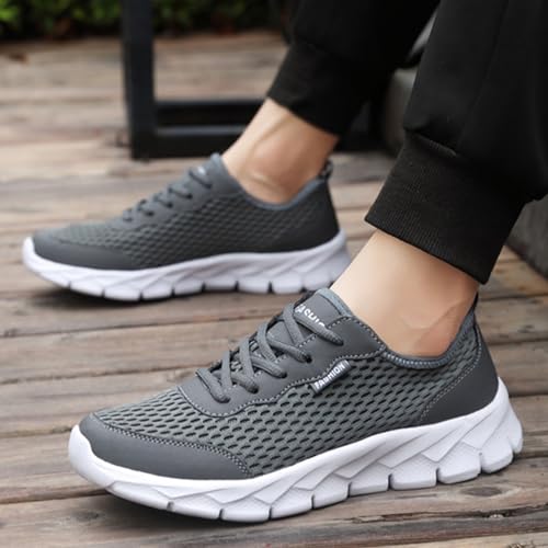 IWIHMIV Mens Tennis Shoes Mens Athletic Shoes Men's Running Shoes Sneakers Comfortable Breathable Non-Slip Walking Shoes for Men2