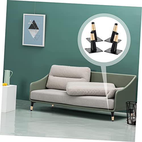 Patas de hierro NUOBESTY de alta estabilidad para elevar sofas y mesas de centro sin balanceos 3