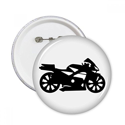 Idée cadeau de moto avec ce pins badge bouton mécanique rond multicolore L