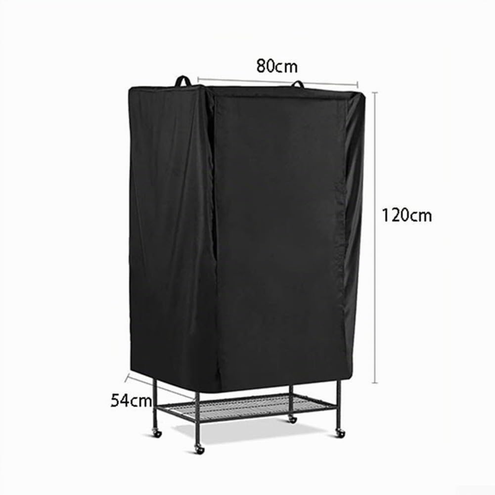 Funda para jaula de pájaros, cubierta grande para jaula de pájaros, protección solar transpirable, lavable, tela Oxford 210D (M)