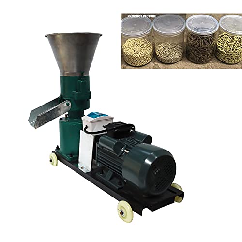 HayWHNKN 3KW Farm Animal Pellet Mill Chicken Feed Pellet Duck Mill Machine 220V (5MM)