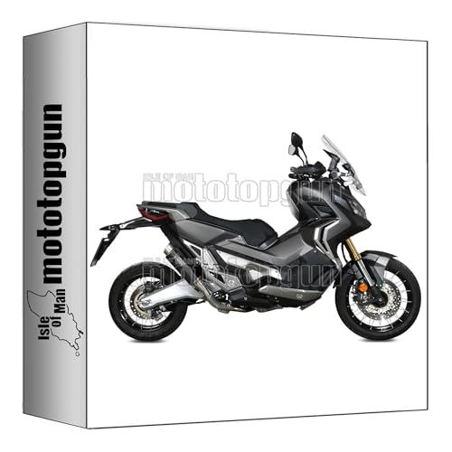 Mivv pot d'echappement GP-Pro acier noir pour Honda X-ADV 750 2023-2024