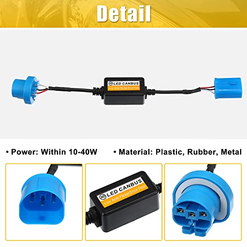 Par de decodificadores Canbus X AUTOHAUX 9004/9007 para LED miniatura 6