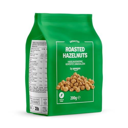 by Amazon Haselnusskerne, geröstet, ungesalzen, 200g, 7 Stück 4
