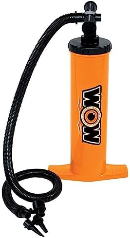 WOW Sports Manual Air Pump for Inflatables, 4 Universal Adapters Included image 2