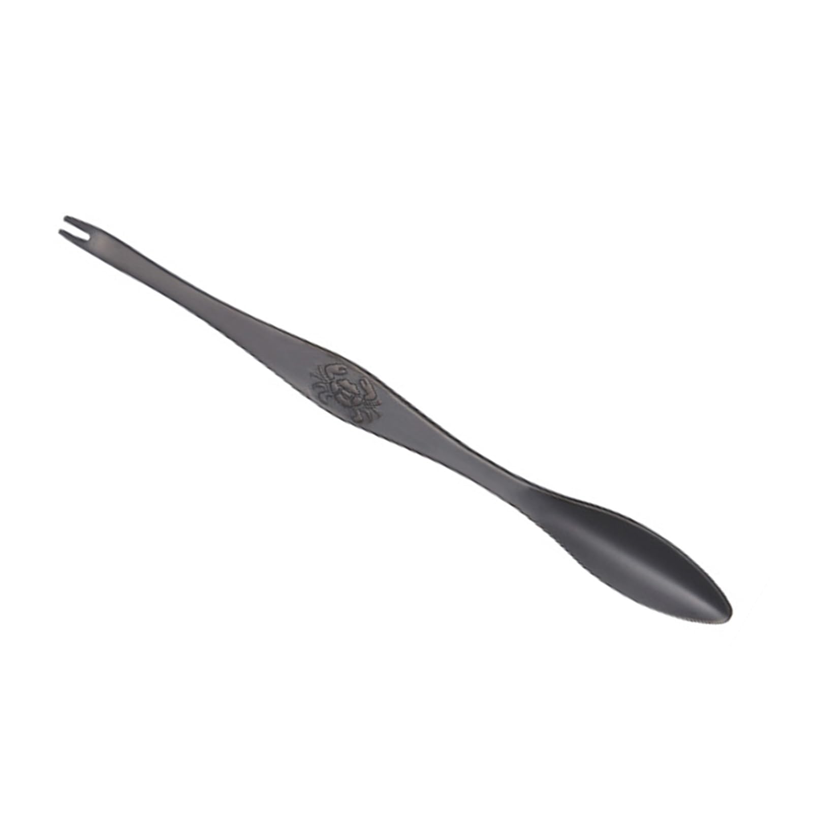 Tsophreniq Premium 304 Stainless Steel Seafood Tools: Fork & Spoon Set with Ergonomic Handle for Lobster Meat Seafood Utensils