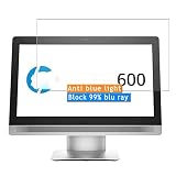 Vaxson 2 Pièces Anti Lumière Bleue Film Protecteur d'écran, compatible avec HP ProOne 600 G2 21.5' [pas en Verre Trempé] Neuf Screen Protector Guard