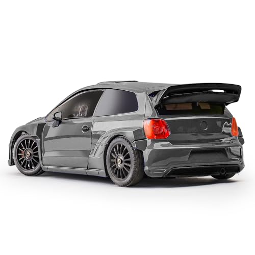 Image of LDRC 2801 Pro RC Drift Car with Gyro 1:28 Scale 4WD Electric Racing Vehicle with PoloO-Inspired Body Design for High-Speed Drifting on Flat Surfaces