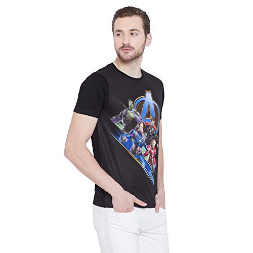 Image of Marvel Avengers by Wear Your Mind Men's Printed Regular Fit T-Shirt