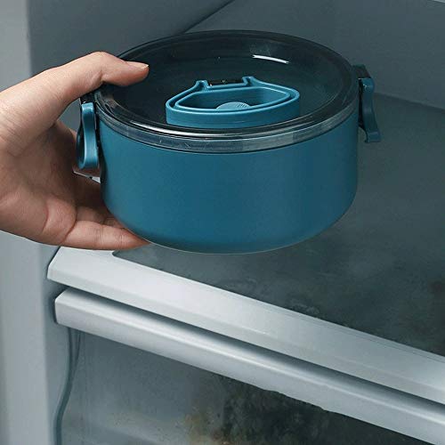 Boîte à lunch ronde chauffante finie la corvée du micro-ondes pour manger chaud au bureau - 2
