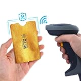 9 Pcs Credit Card Protector,Credits Card Holder RFID Blocking,Colorful RFID Bankcard Protection Accessories Kits Wallets Sleeves Safe Contactless Cards Blocker Prevent Debit-Cards Theft for Man,Women - Image 4
