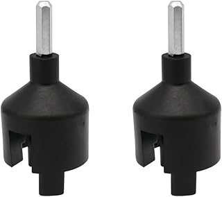 ZYAMY 2PCS Electric Fence Insulator Plastic Sleeve Tool Accessories Self Tapping Insulated Wire Hook Nail Socket Suitable for Electric Fence Energizer Fence Posts Orchards Enterprises Gardens