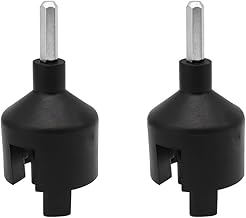 ZYAMY 2PCS Electric Fence Insulator Plastic Sleeve Tool Accessories Self Tapping Insulated Wire Hook Nail Socket Suitable for Electric Fence Energizer Fence Posts Orchards Enterprises Gardens