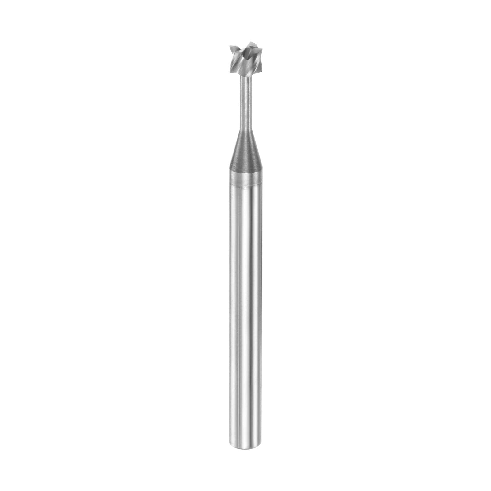 HARFINGTON T Slot End Mill Milling Cutter 4mm Cutting 3mm Depth 4mm Shank Solid Carbide 4 Flutes for Aluminum Copper Zinc Alloy
