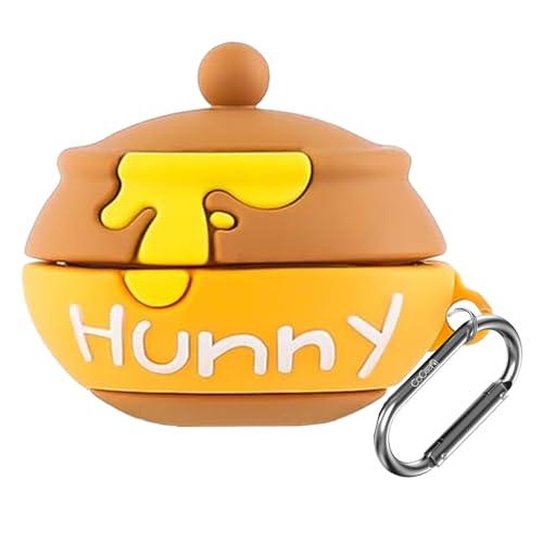 Image of Cartoon Silicone Case Cover for Samsung Galaxy Buds Core (Honey)