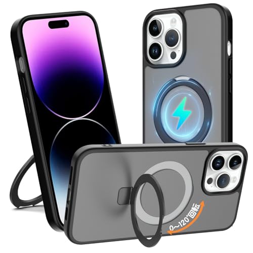 �y3�{�ČRMIL�K�i ���@�\��̌^�z Tzciz �Ή� iPhone 13 Pro/iPhone 14 Pro �p�� �P�[�X MagSafe�Ή� �B���X�^���h �c�����đΉ� �A�C�t�H��13 Pro/14 Pro �g�уJ�o�[ �}�b�g�d�グ ������ �w��h�~ 