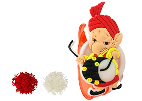 See full amazon price history chart for Evisha Cartoon Character Kids Children LED Light Rakhi Wristband Ganesha Assorted Colour | | rakhi || rakhi set || rakhi for brother || rakhi combo Evisha Cartoon Character Kids Children LED Light Rakhi Wristband Ganesha Assorted Colour | | rakhi || rakhi set || rakhi for brother || rakhi combo (B093DSTRSH) Amazon Price History, Amazon Price Tracker