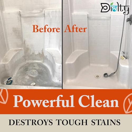 Image of Diolty 5L Bathroom Cleaner - Kills 99.9% Germs, Limescale Remover, Hand-Safe, Fresh Scent, Made in India