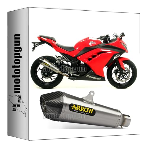 Pot echappement Arrow X-Kone pour Kawasaki Ninja 300 2013-2016