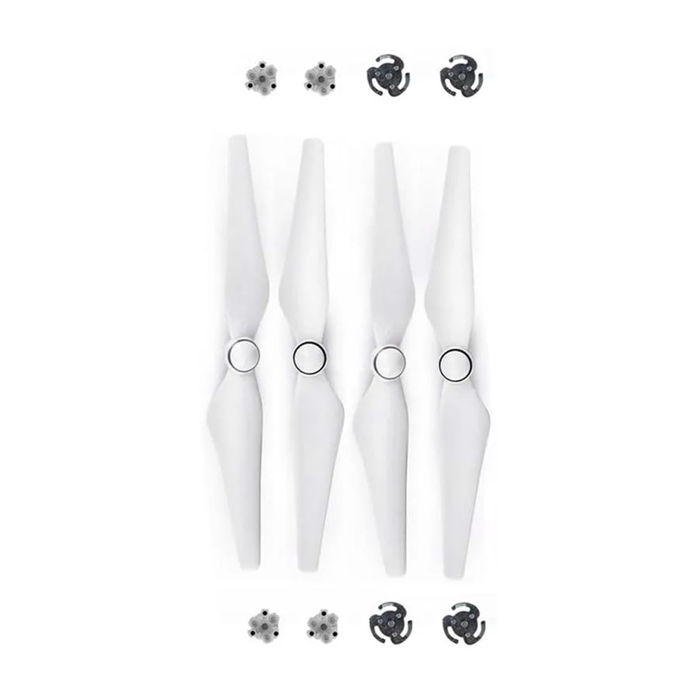 Hélices 9450S Phantom 4 kit de pales de remplacement ventilateurs blancs