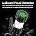 NEXTORCH ND30B Civilian Electronic Distraction Device, 11,000 Lumen Strobe Light & 130dB Audio Output in Rubber for Training, Home Security and Emergency Signaling