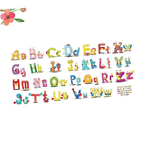 VILLFUL 26 Adesivos De Animais Adesivos De Letras Para Adesivos Decalque Alfabeto Adesivos De Grafit