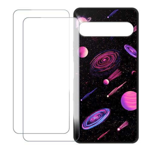 UOGNADGD Sony Xperia 10 VII �Ƃ̌݊������� �J�X�^���J���t���P�[�X�{�����K���X�ی�t�B����2���t�� ? �Ռ��z�������h�~ (����)