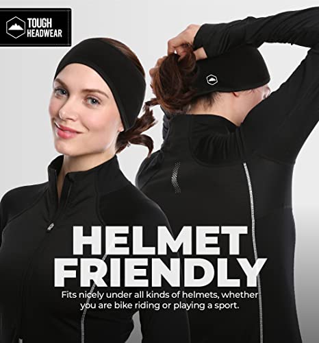 Women's Ponytail Headband - Fleece Ear Warmer Headband, Running Ear Warmer - Outdoor Headband With Pony Tail For Cold Weather #TOP5