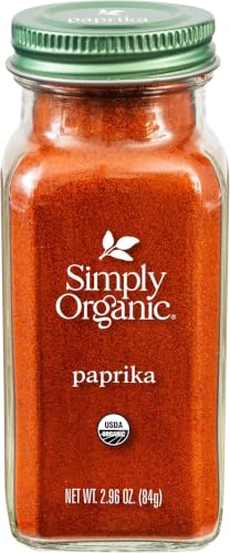 Image of Simply Organic, Paprika Ground Certified Organic, 2.96 Ounce Container (Pack of 5)