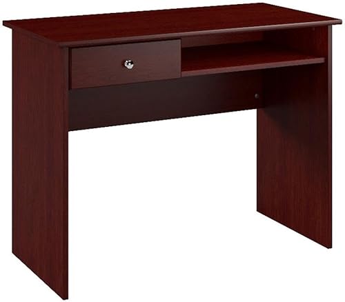 Miniatura 7 de Bush Furniture Cabot Escritorio pequeño de escritura para espacio de trabajo de oficina en casa, 40 W, roble espresso