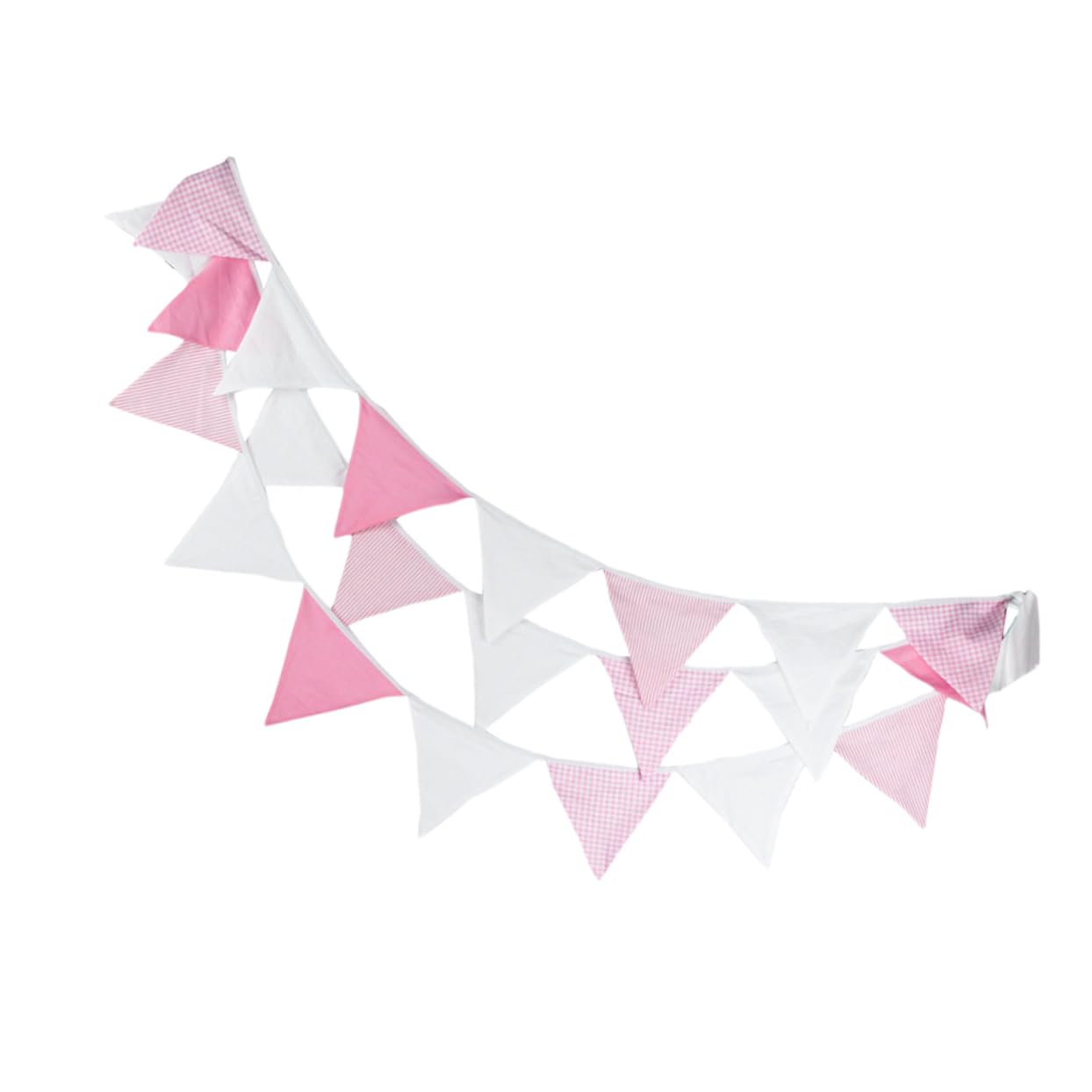 Happyyami 3 Piezas Del Banderín De La Boda Empavesado Del Banderín Del Triángulo Banderín De Cumpleaños Pancarta Rosa Blanca Del Empavesado Pancartas Cuarto De Los Niños