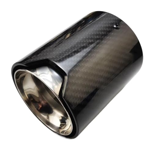 Embout échappement carbone argent pour BMW X1 F48 2016-2022