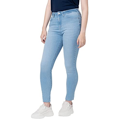 Image of Spykar Women's High Rise Cotton Super Skinny Ankle Length Jeans (Alexa)